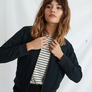 Marine Layer York Quilted Bomber